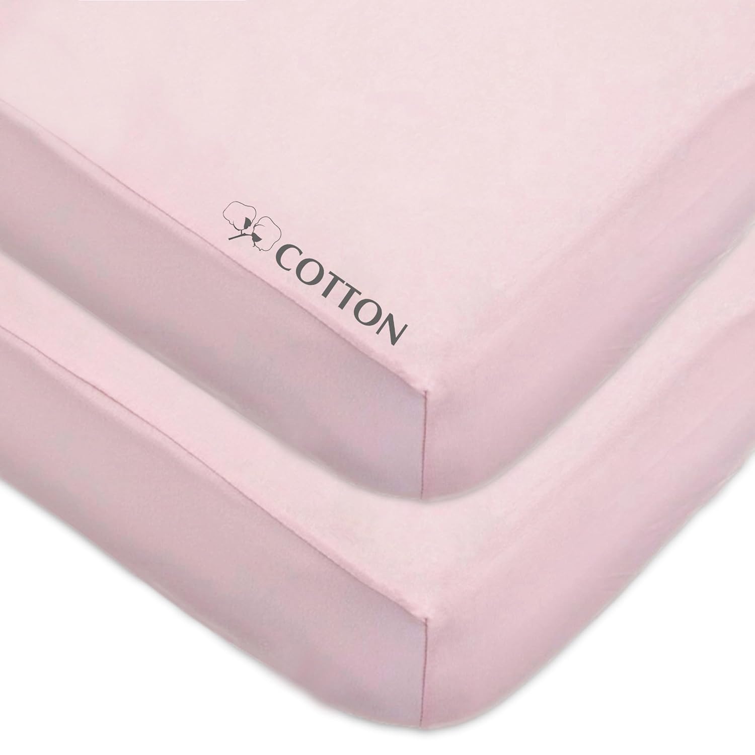 American Baby 2 Pack Fitted Crib Sheets