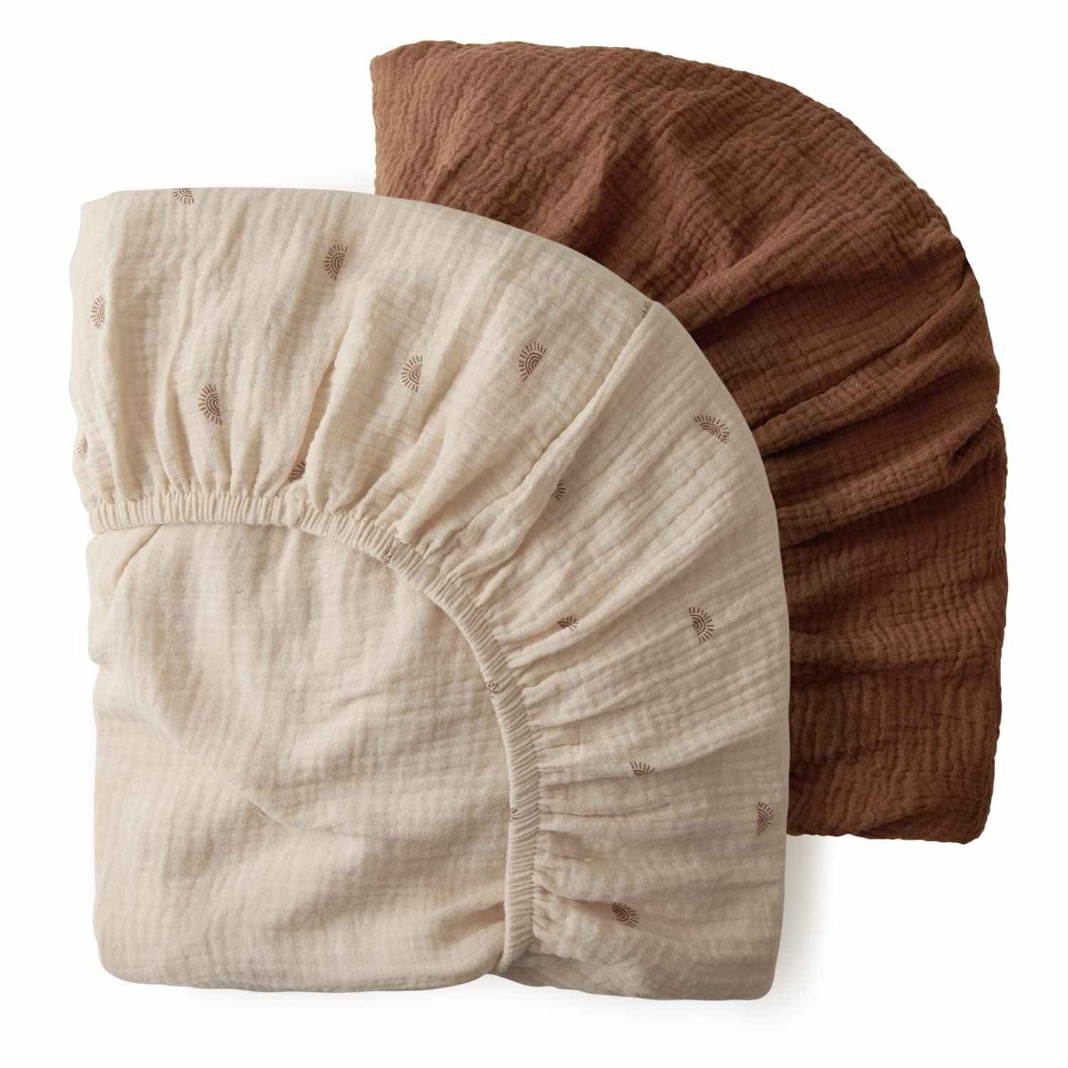 Blissful Diary Muslin Mini Crib Sheets
