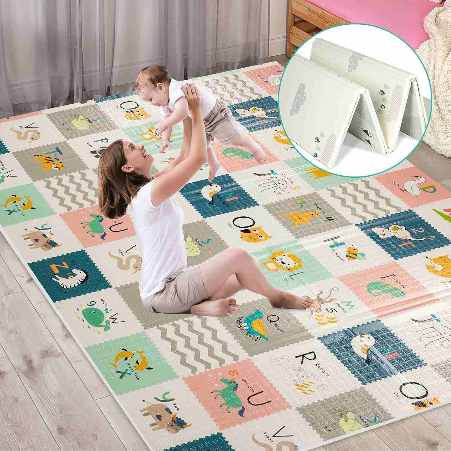 FLAGAV Baby Play Mat