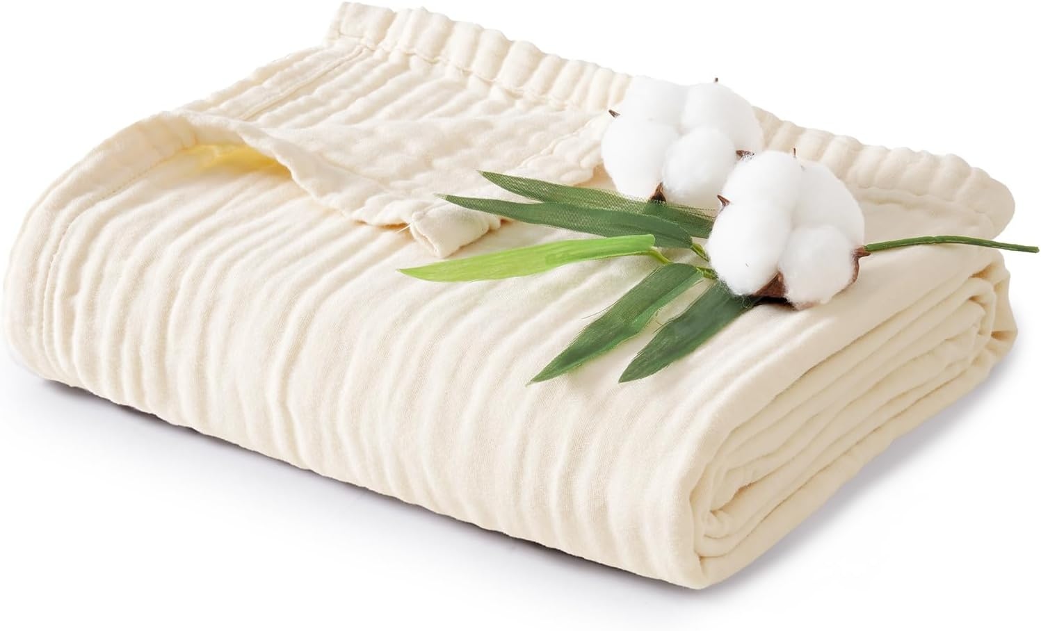 PHF Cooling Muslin Throw Blanket