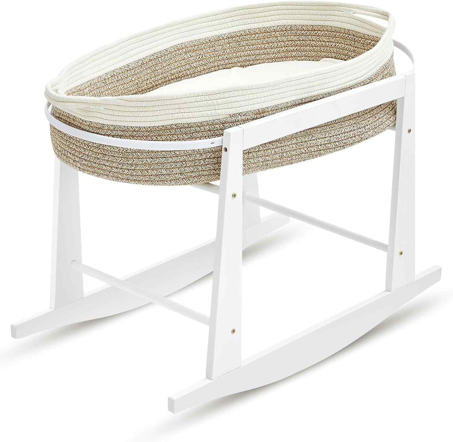 Pinkunn Moses Basket Stand