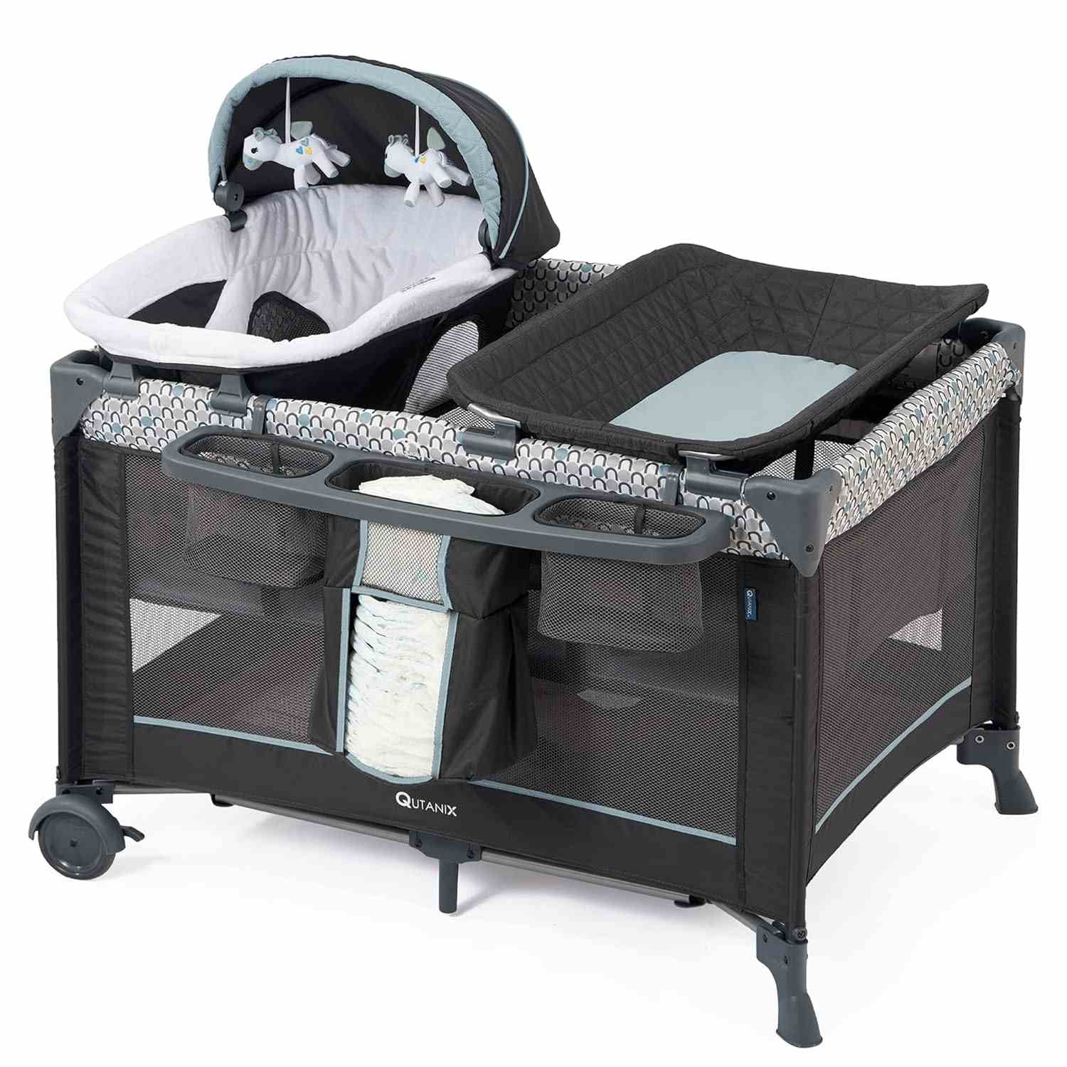 Qutanix 5 in 1 Multifunctional Pack and Play