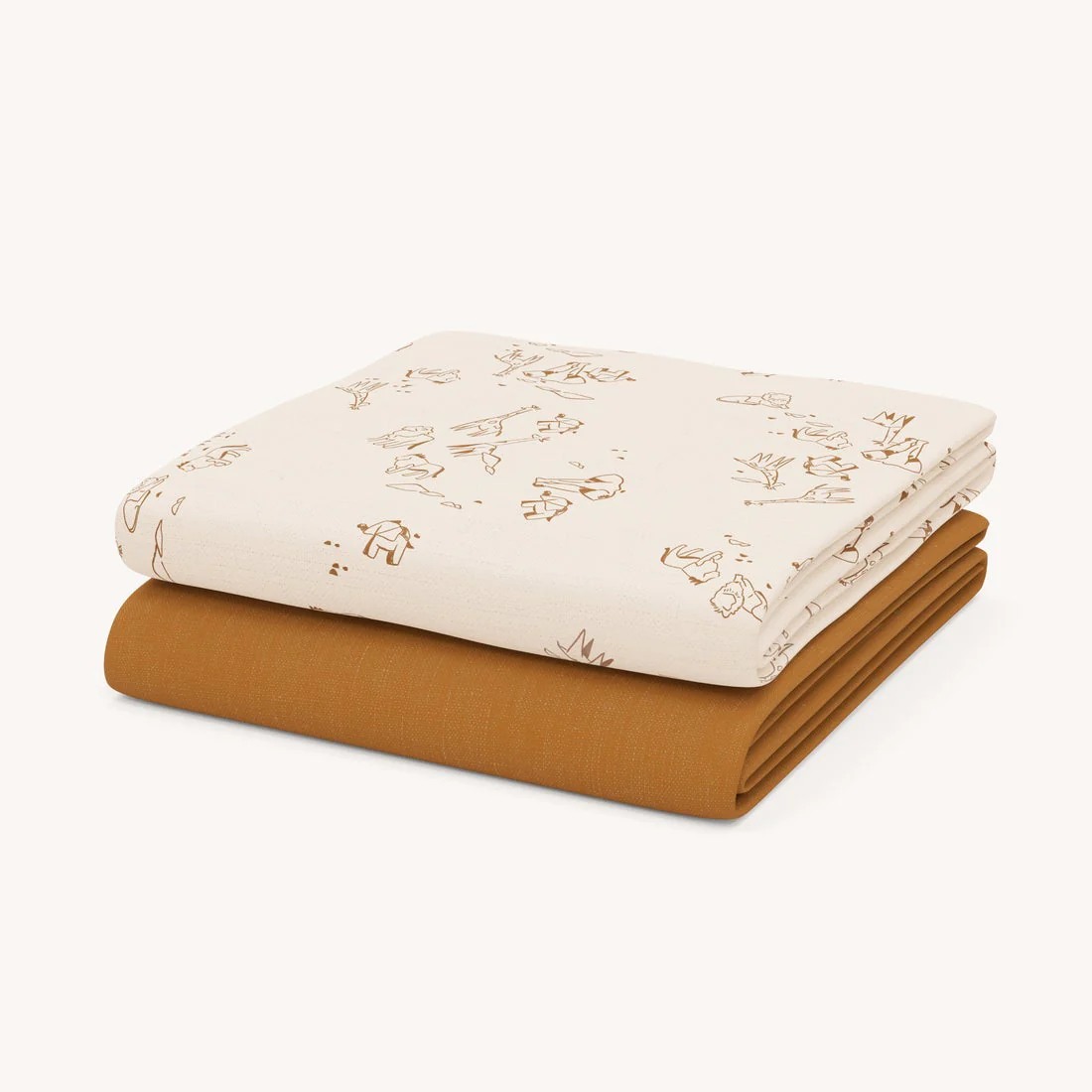 Savanna Nesting Mini Crib Sheet