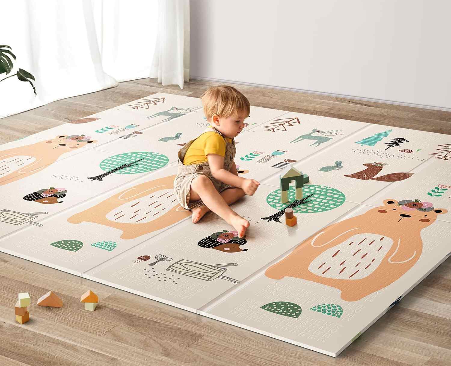 UANLAUO Foldable Baby Play Mat