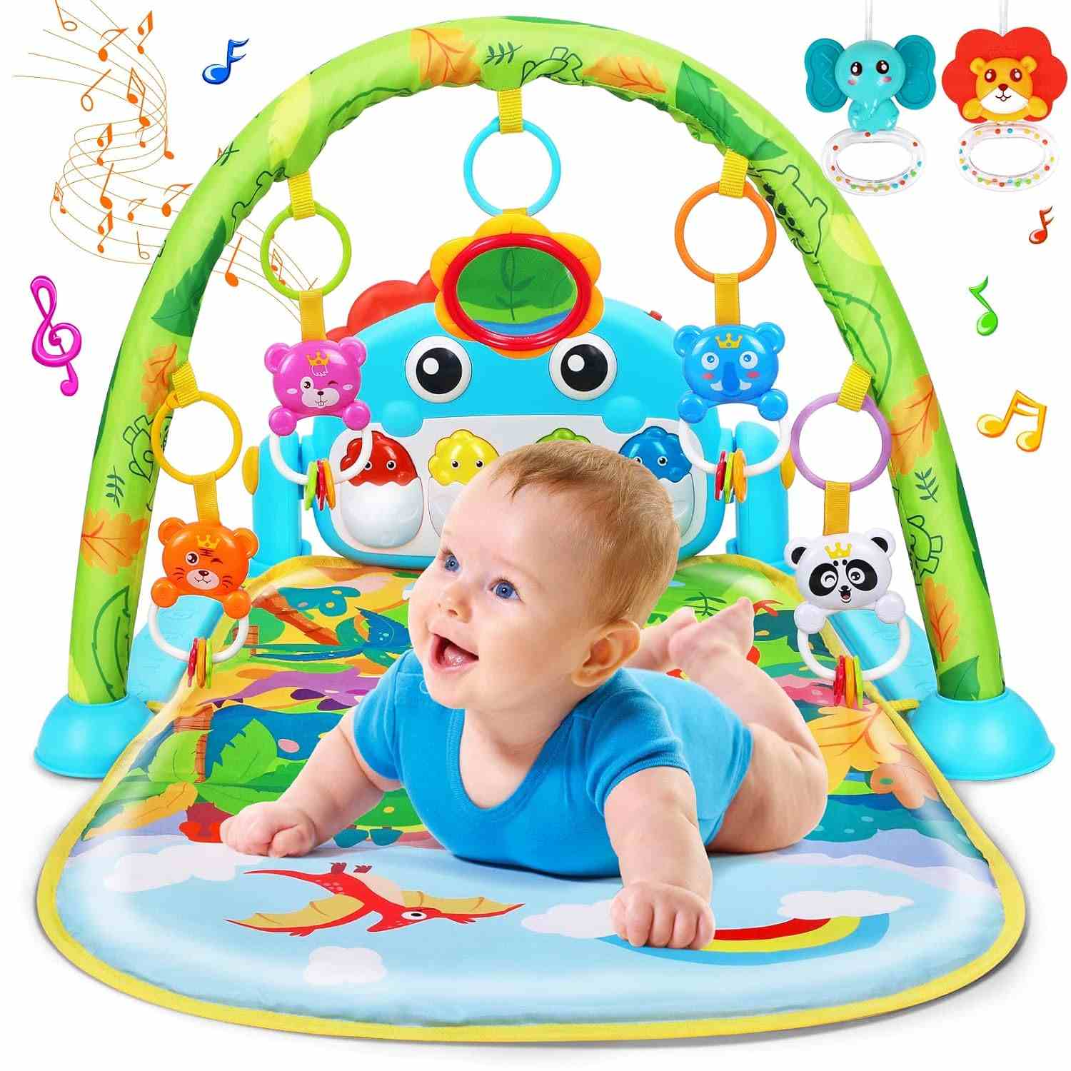 UMIKU Baby Gym Play Mat