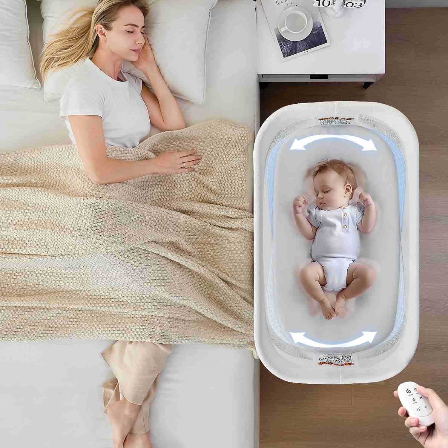VaVaSoo Rocking Bassinet