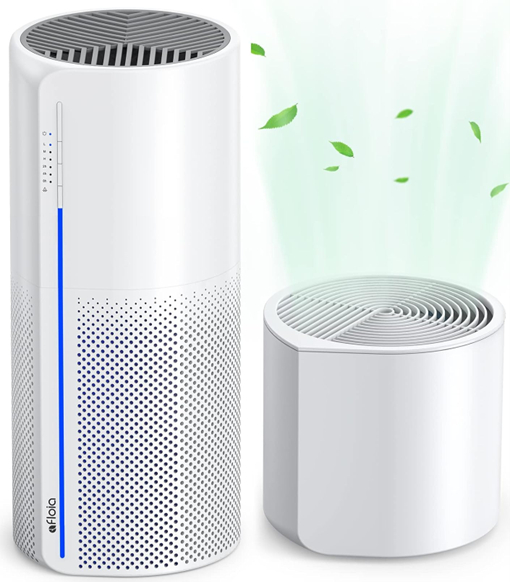 afloia 2 in 1 air purifier - our top pick