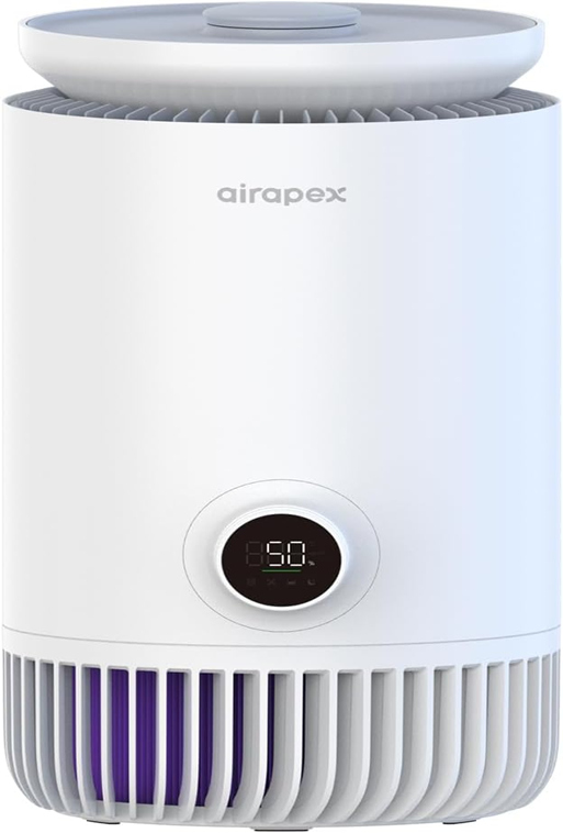 airapex 2 in 1 air purifier - intelligent sensing