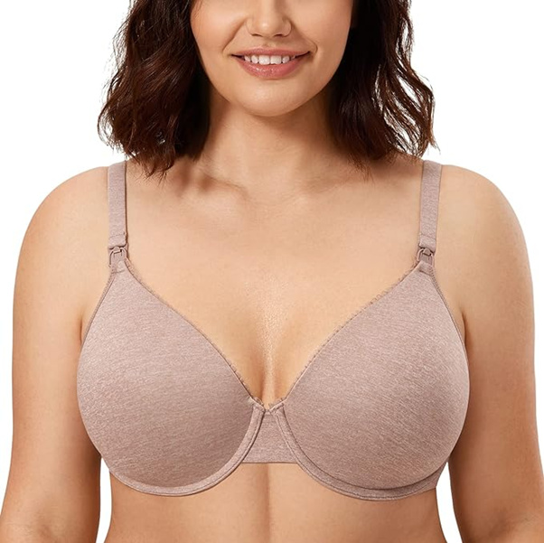 calvena full sling nursing bra - adjustable shoulder straps