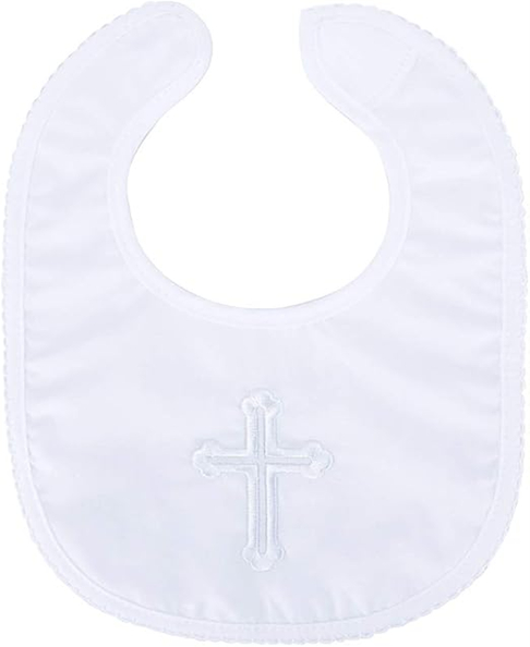estamico infant baby baptismal bib - our top pick
