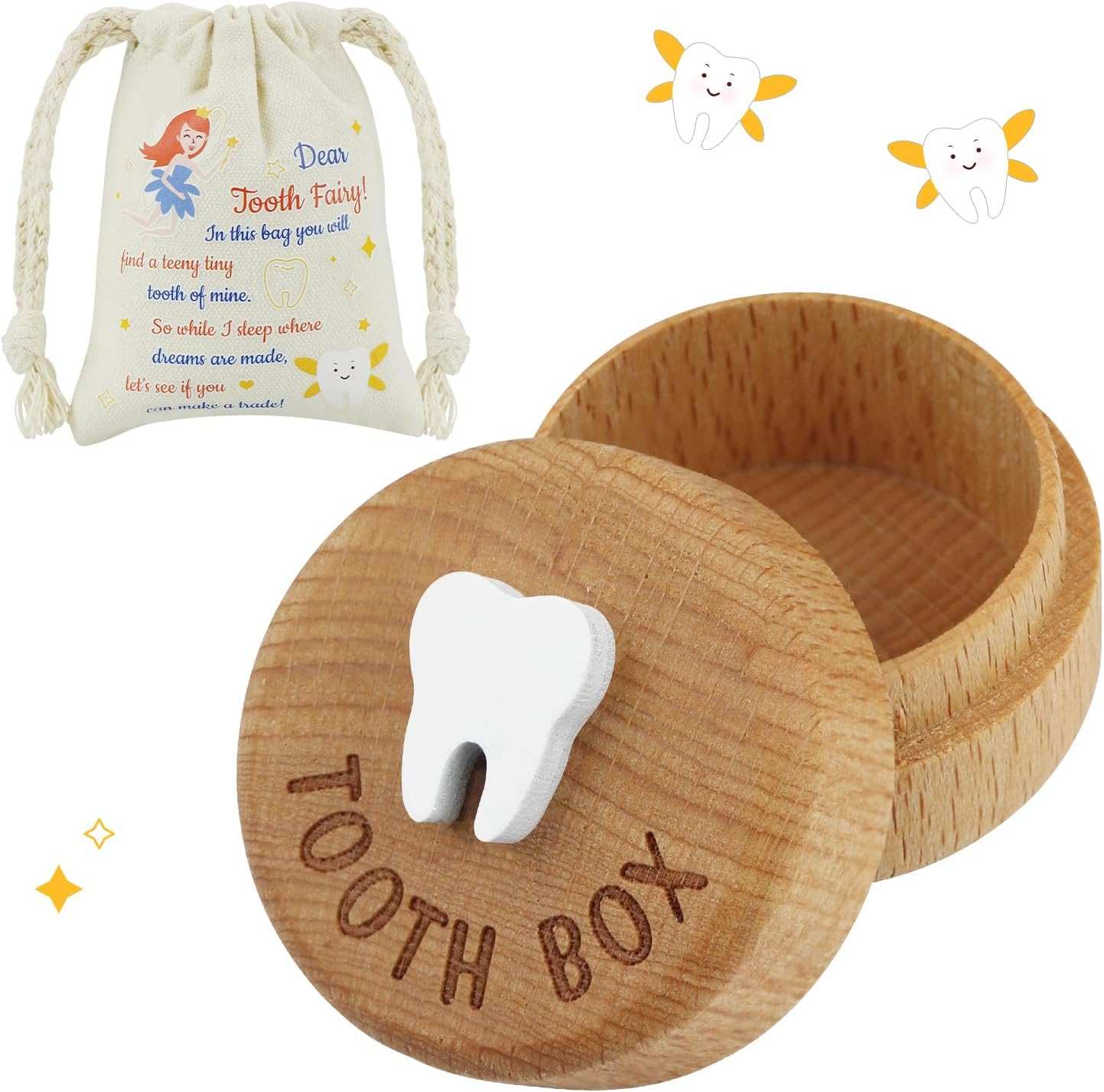 free-space 3D Carved Wooden Box