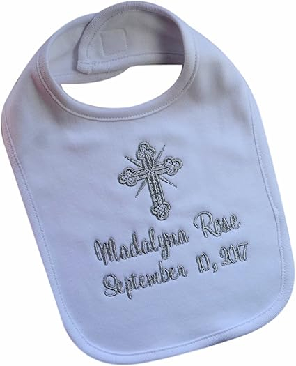 funny girl designs christening bib - runner up