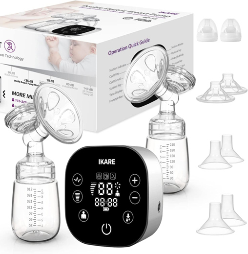 ikare hospital grade double electric breast pump - runner up alternative