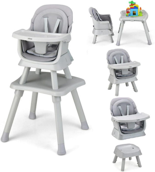 infans 8 in 1 baby high chair - great design alternative