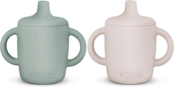 kidsco. silicone sippy cup - non-spill