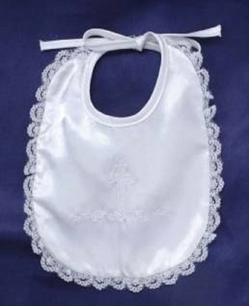roman infant baptismal bib - great design