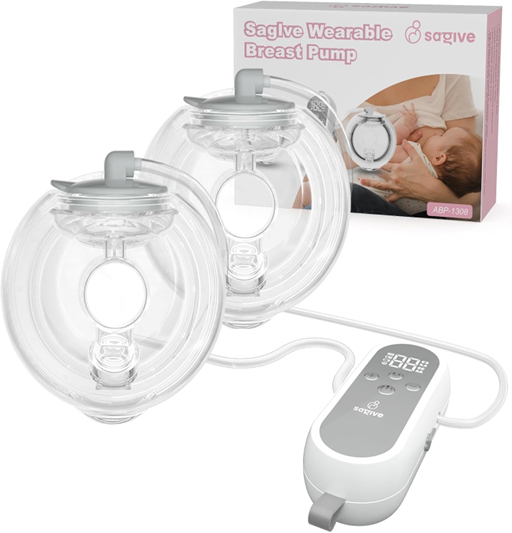 saglve hands-free breast pump - great design alternative