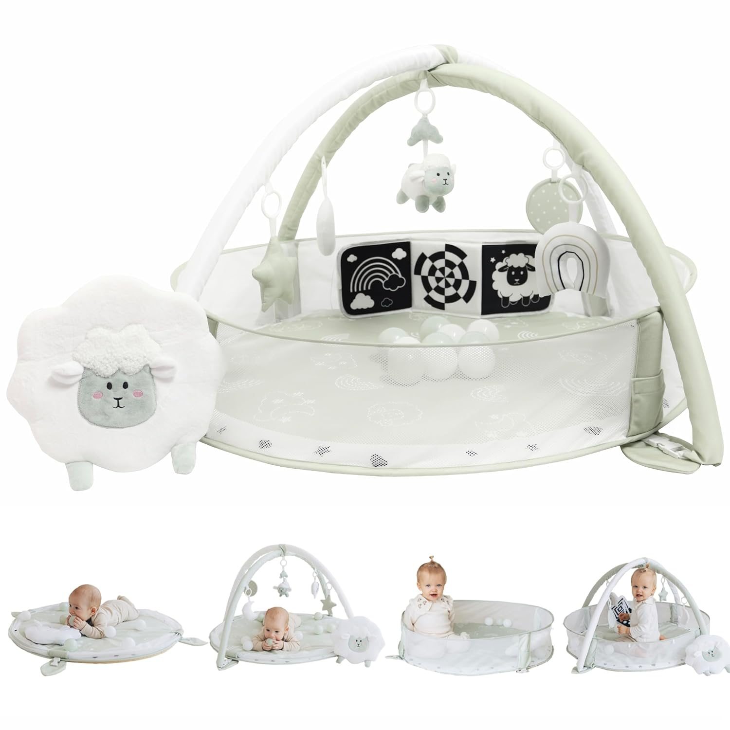 Aila+Aiden 6-in-1 XL Play Mat
