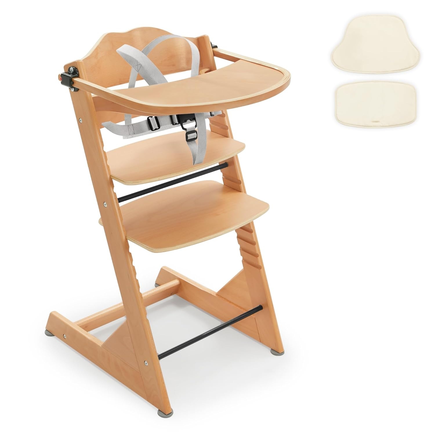 Curipeer Convertible Wooden High Chair