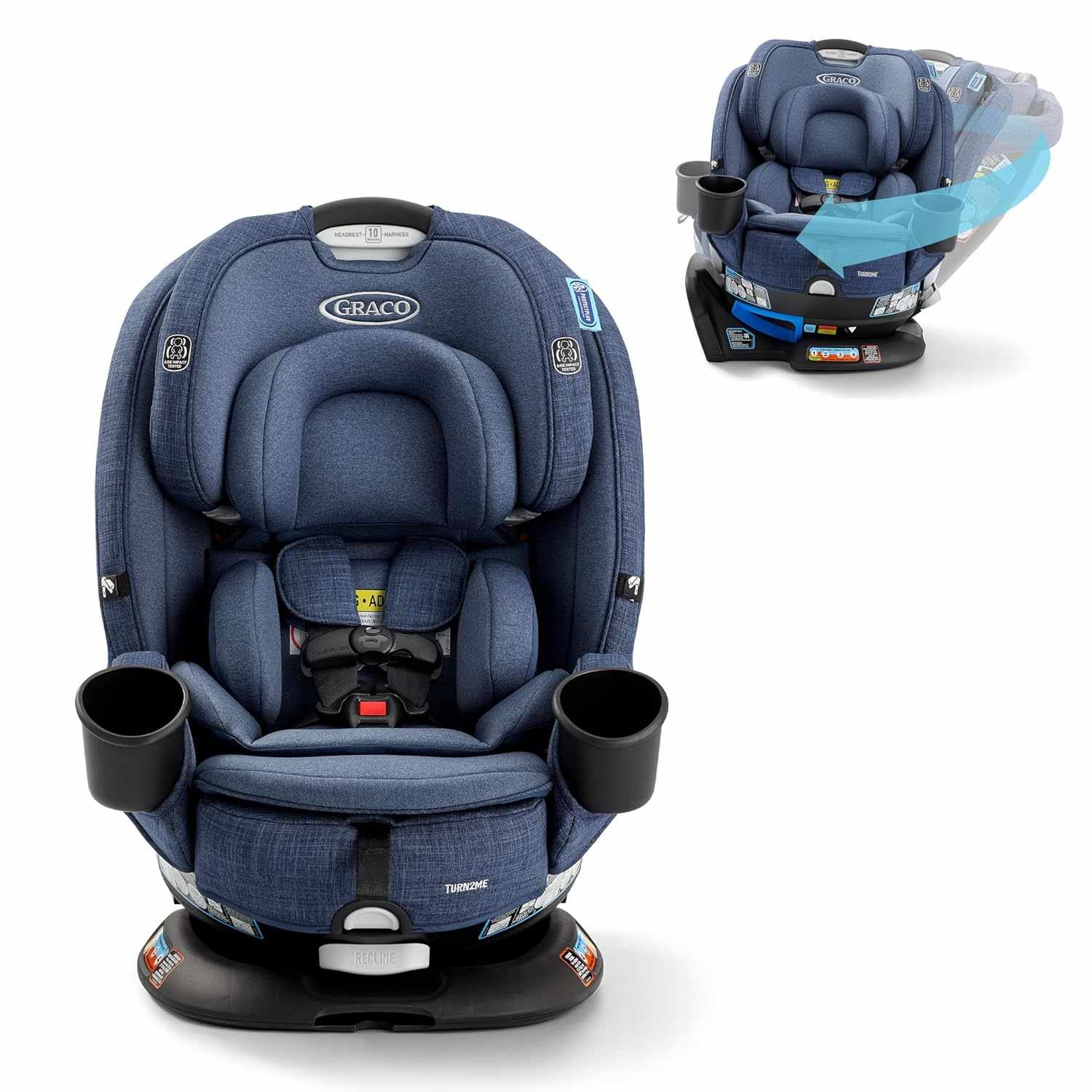 Graco Turn2Me 3-in-1 Rotating Convertible Car Seat