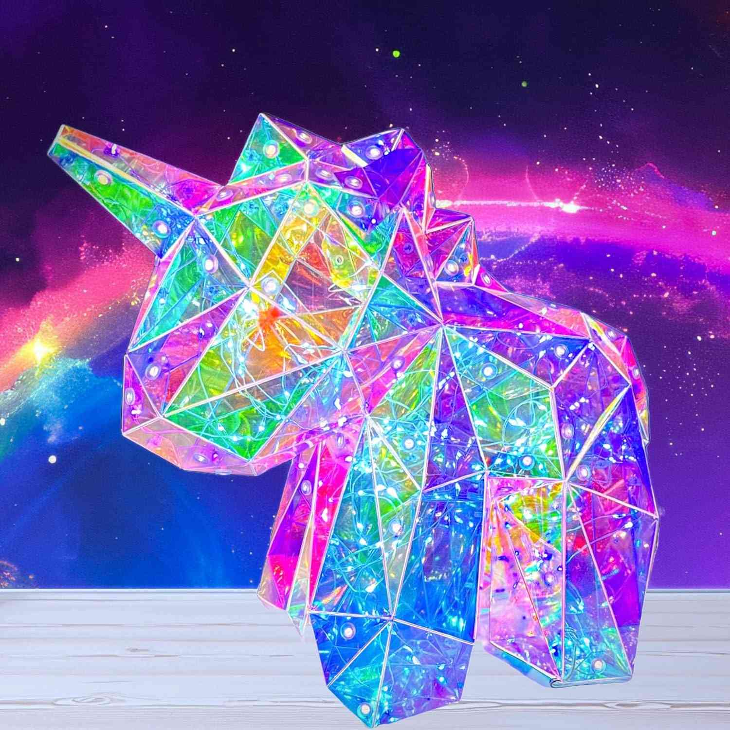 In His Name LED Unicorn Night Light