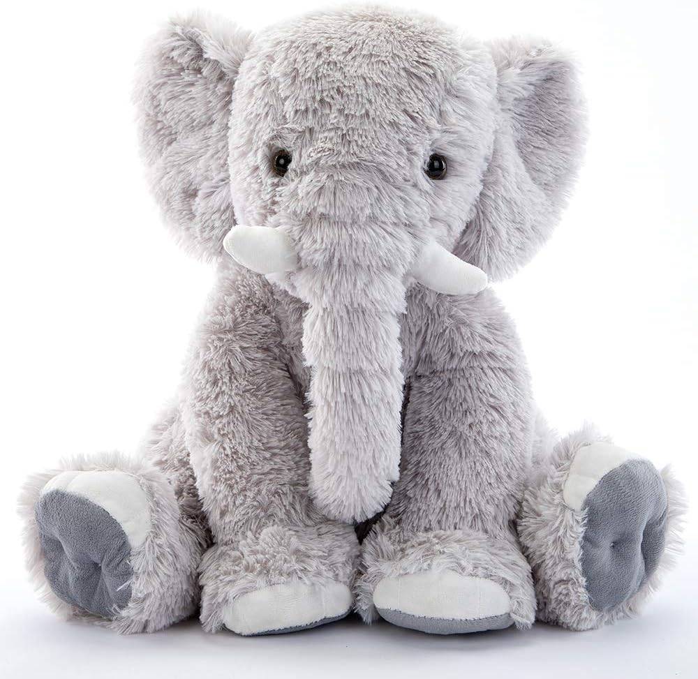 MaoGoLan Gray Elephant Plush