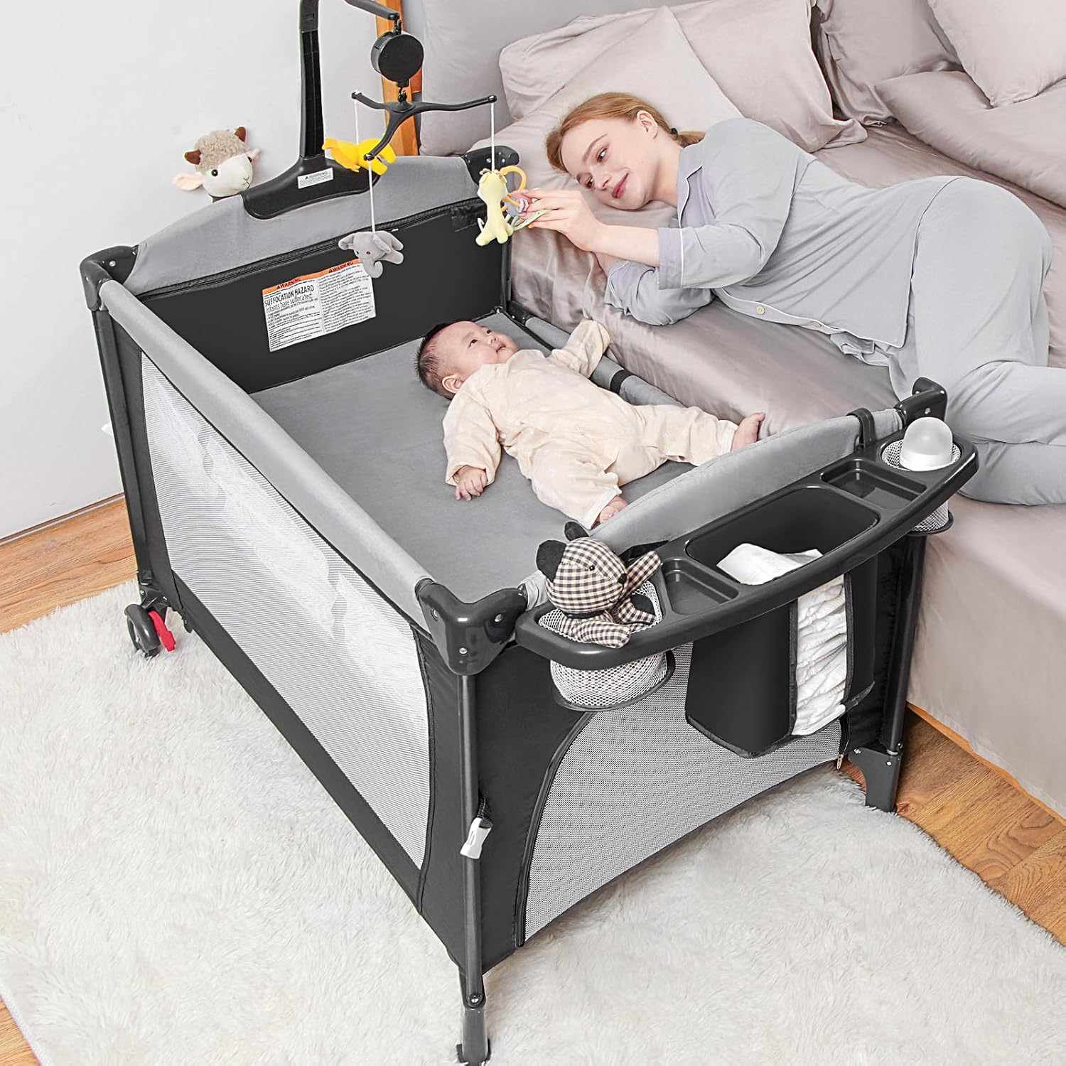 Mereryi Baby Bassinet
