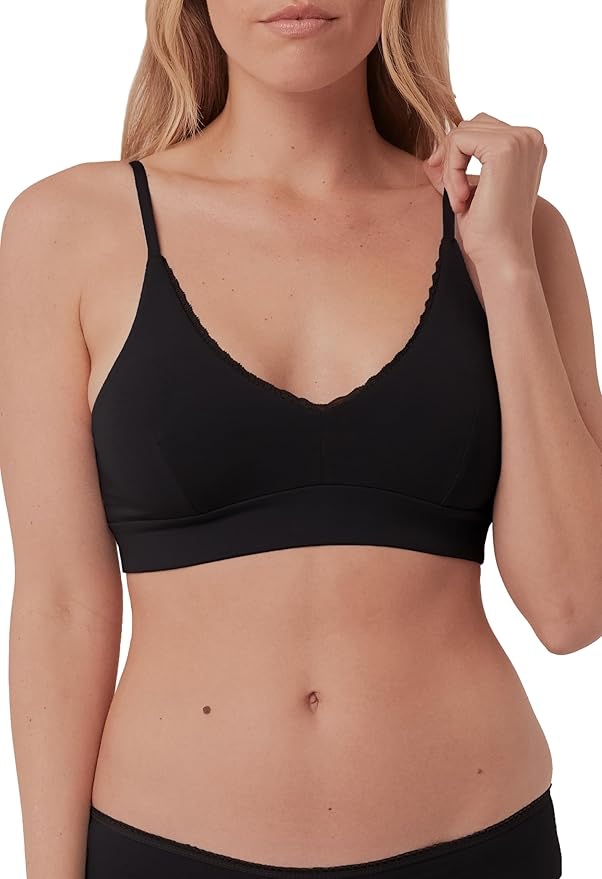 Pact Organic Cotton Plunge Bra