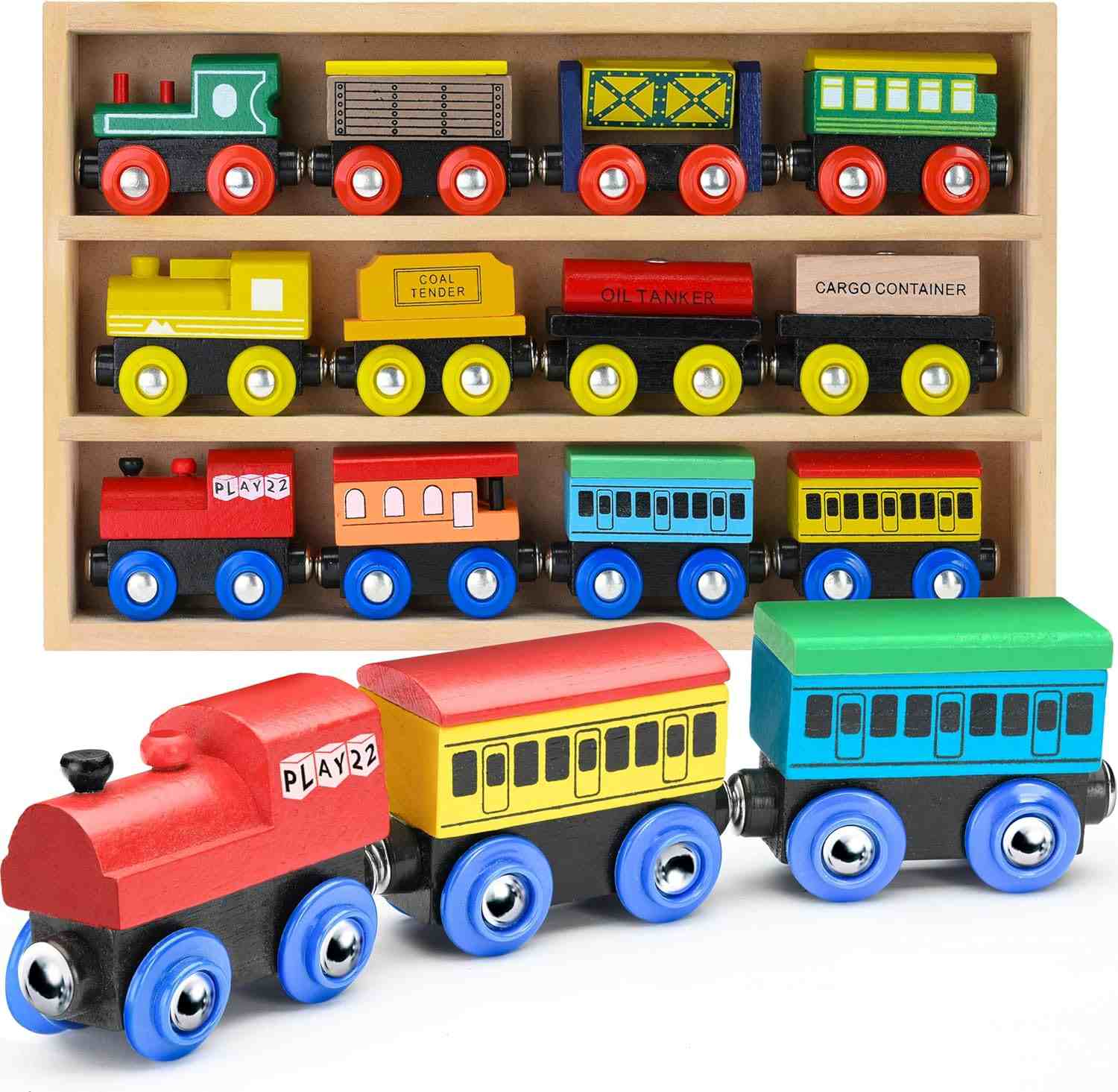 Play22 Wooden Train Set