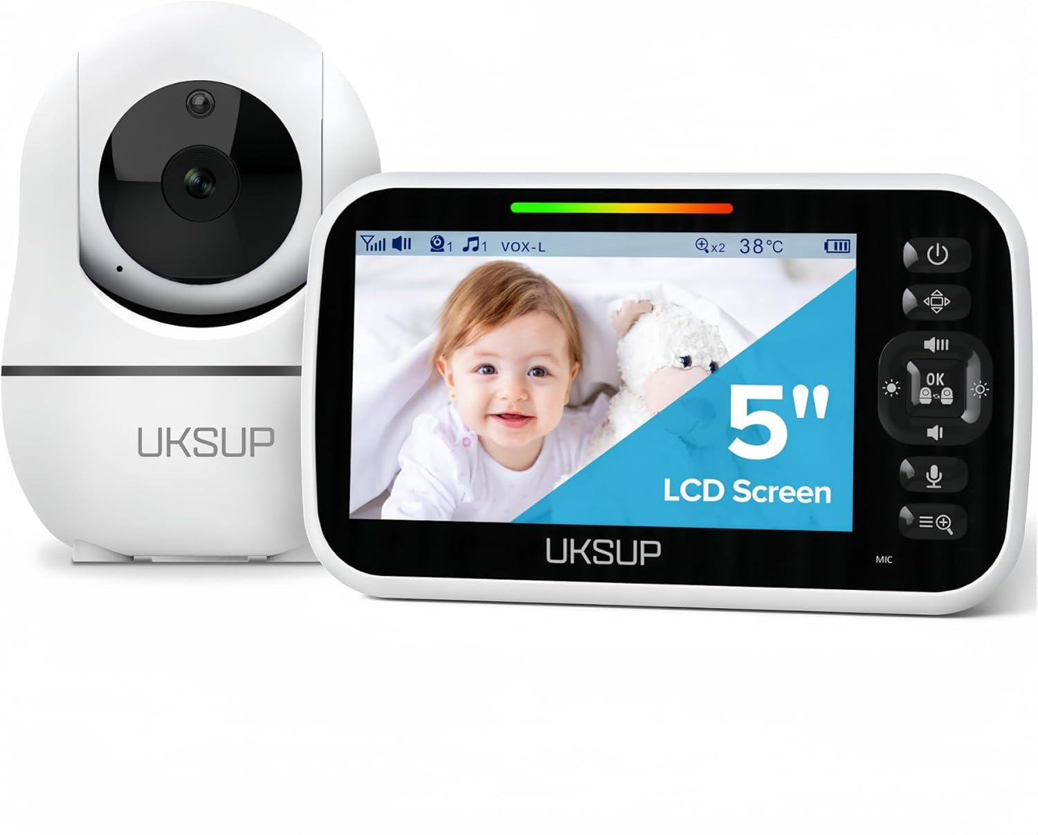 UKSUP Video Baby Monitor