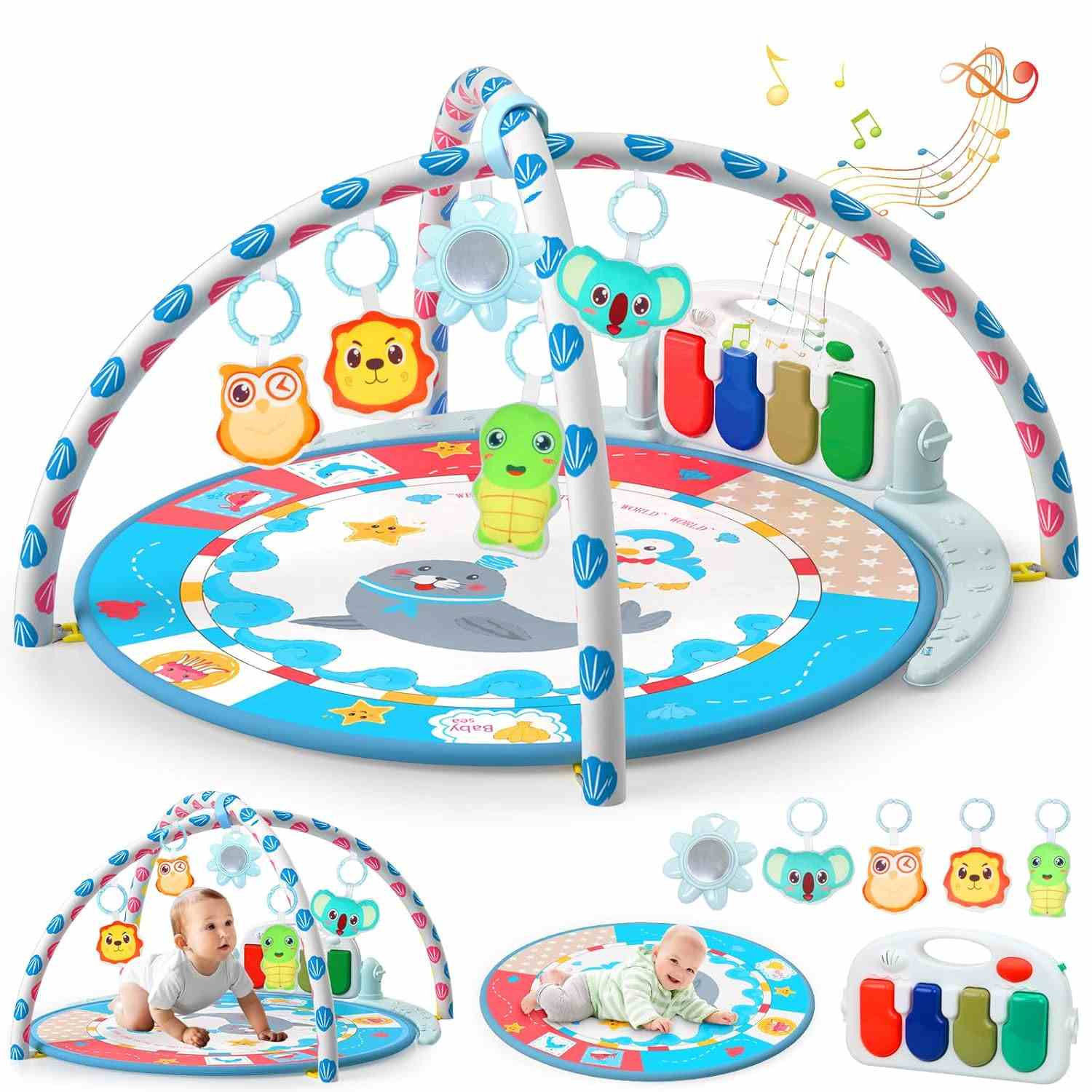 YSATERY Baby Tummy Time Mat