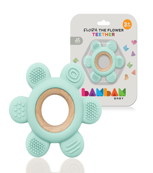 bambam baby teething ring - durable construction