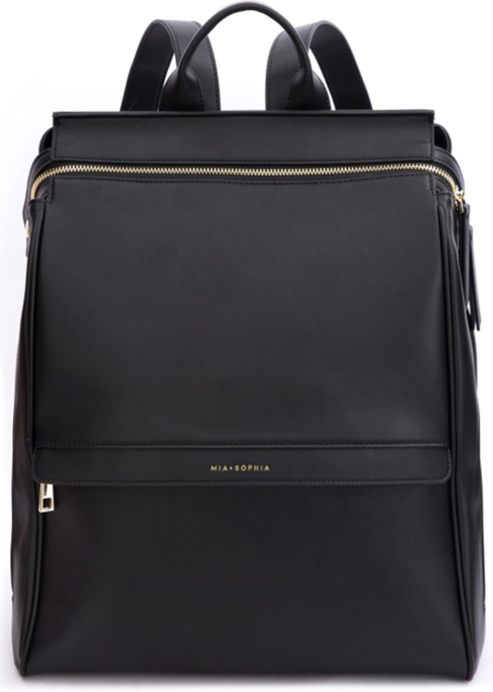 mia + sophia leather diaper bag