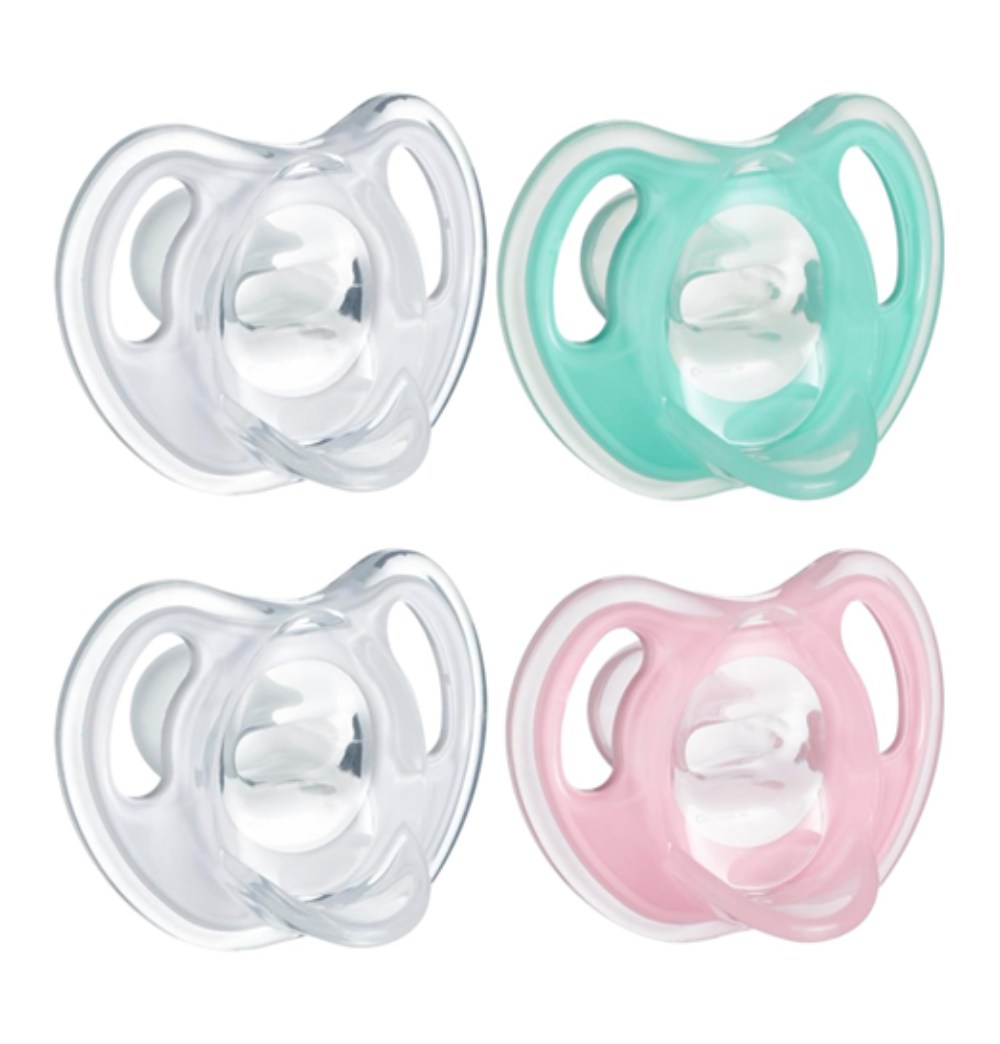 tommee tippee ultra-light silicone pacifier - great design alternative