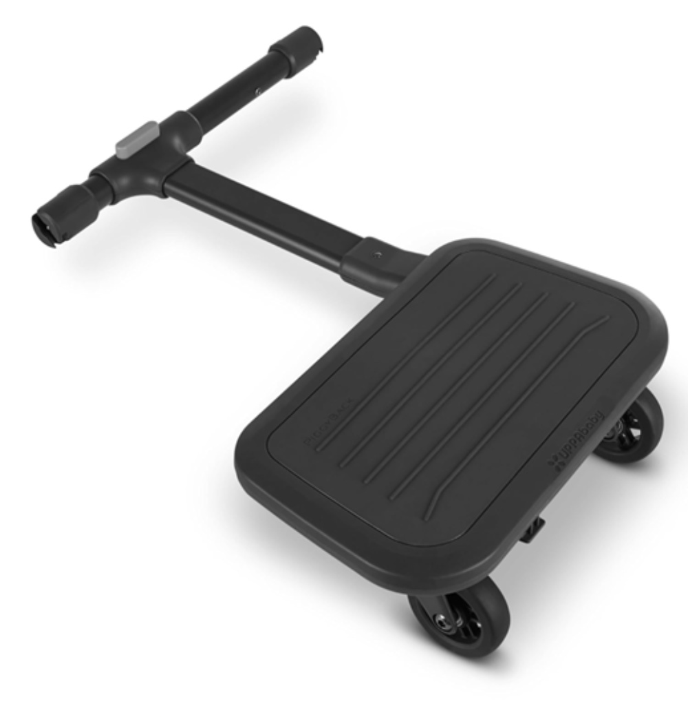 uppababy piggyback ride-along board for minu - great design alternative