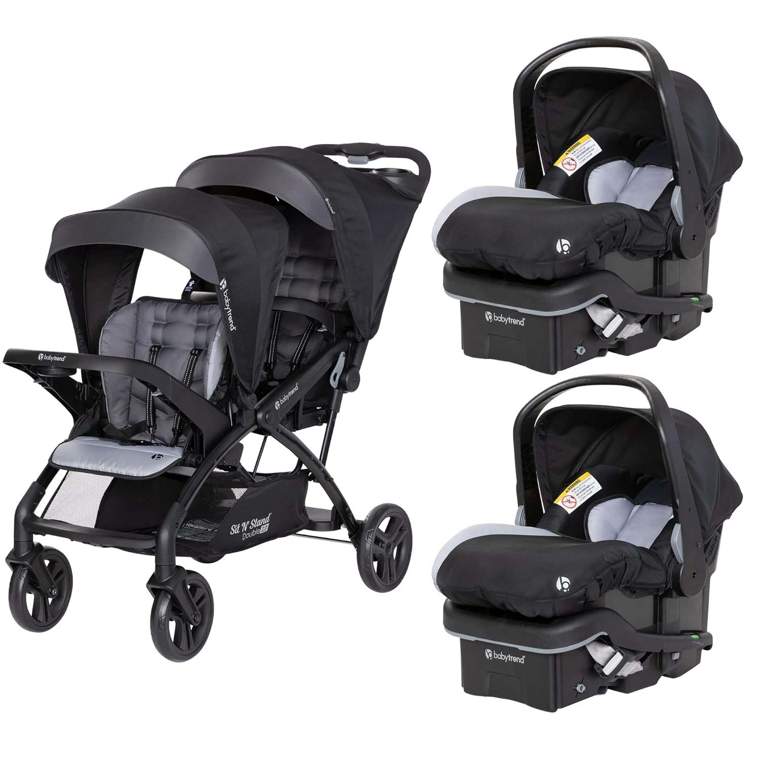 Baby Trend Sit N Stand Tandem Double Stroller