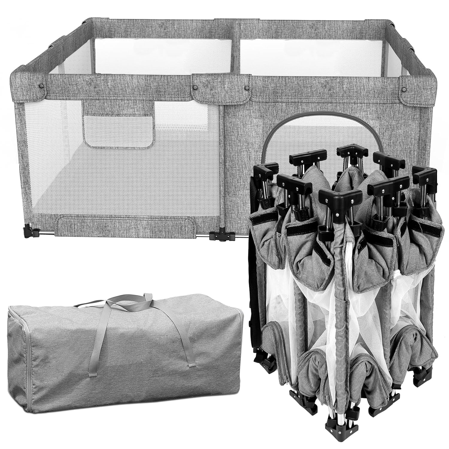 Dearlomum Foldable Baby Playpen