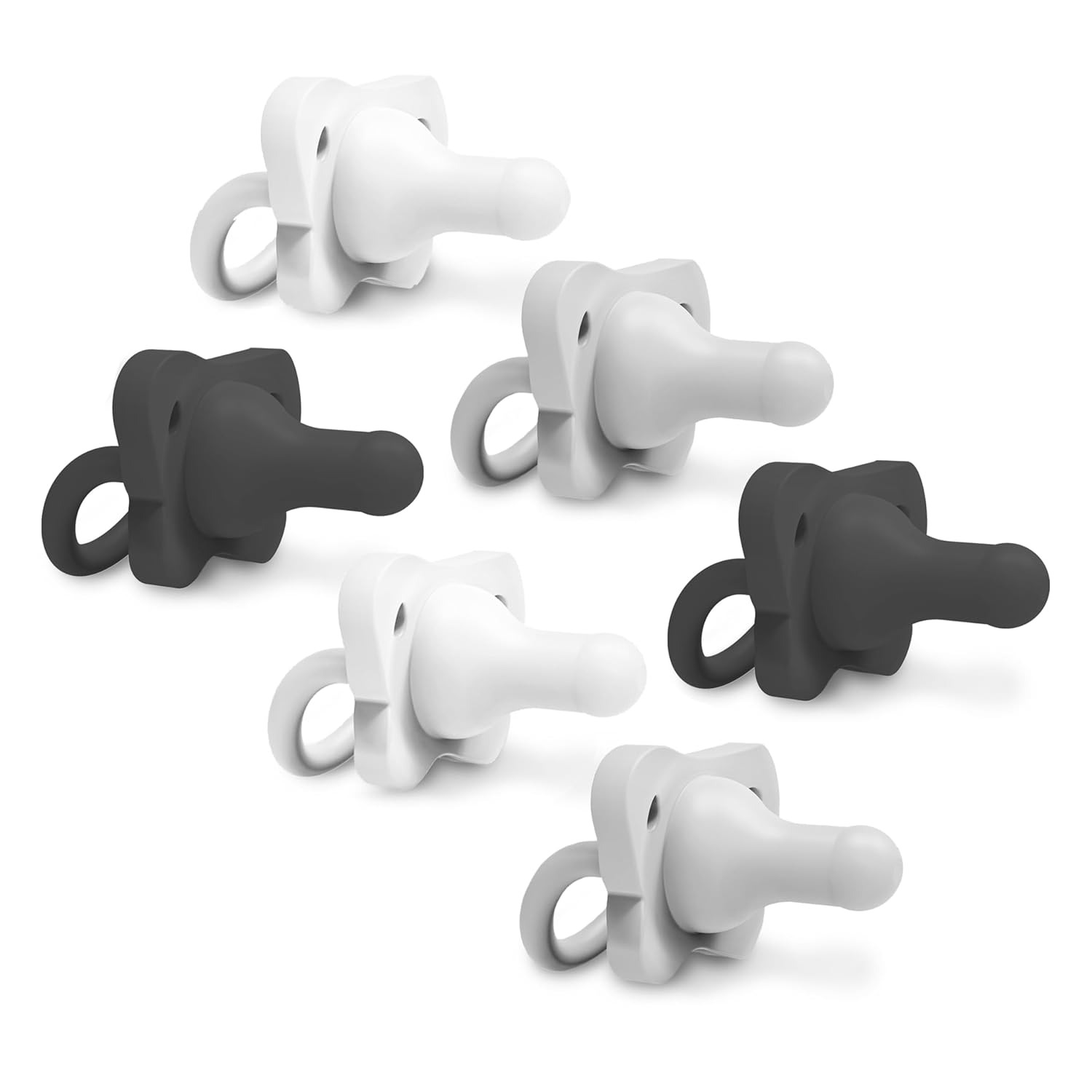 Dr. Brown's HappyPaci 6 Pack Black