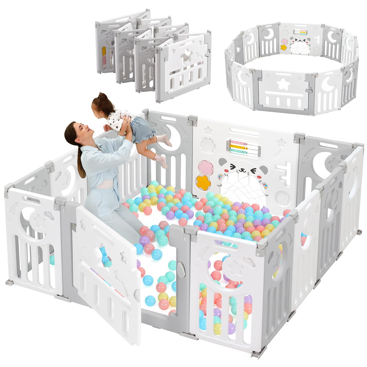 Dripex Baby Playpen