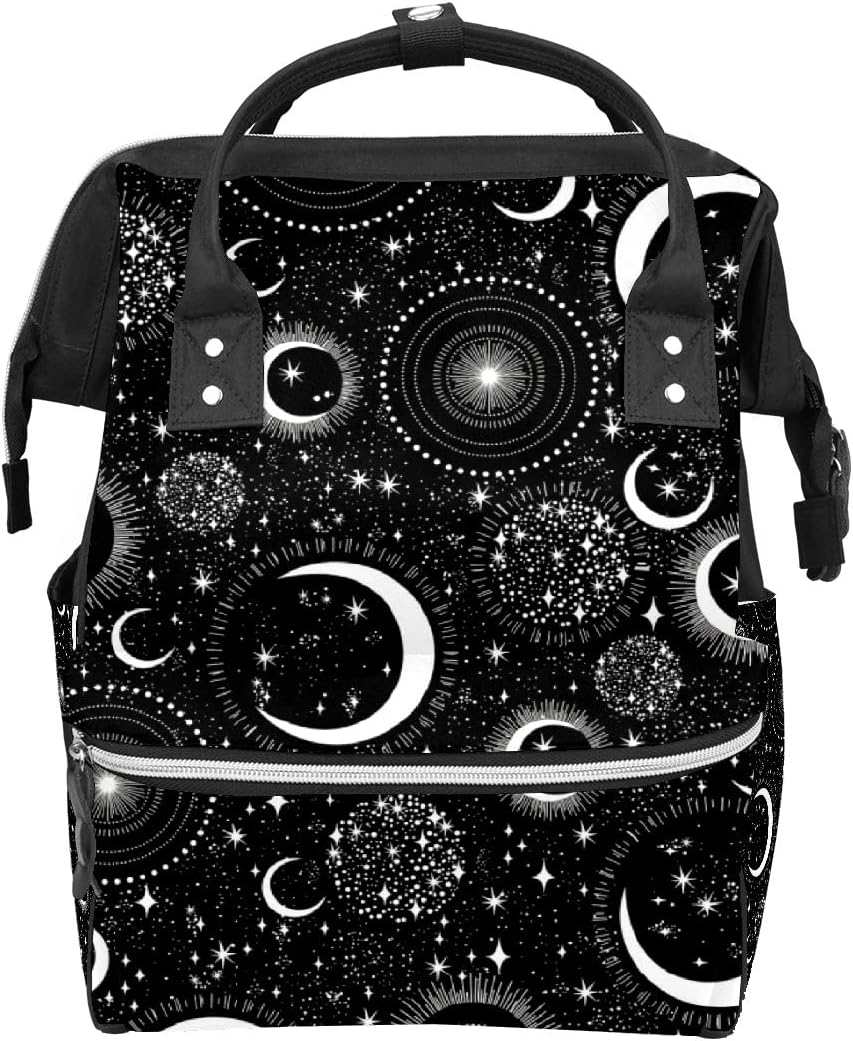 GACTIVITY Gothic Moon Stars Backpack