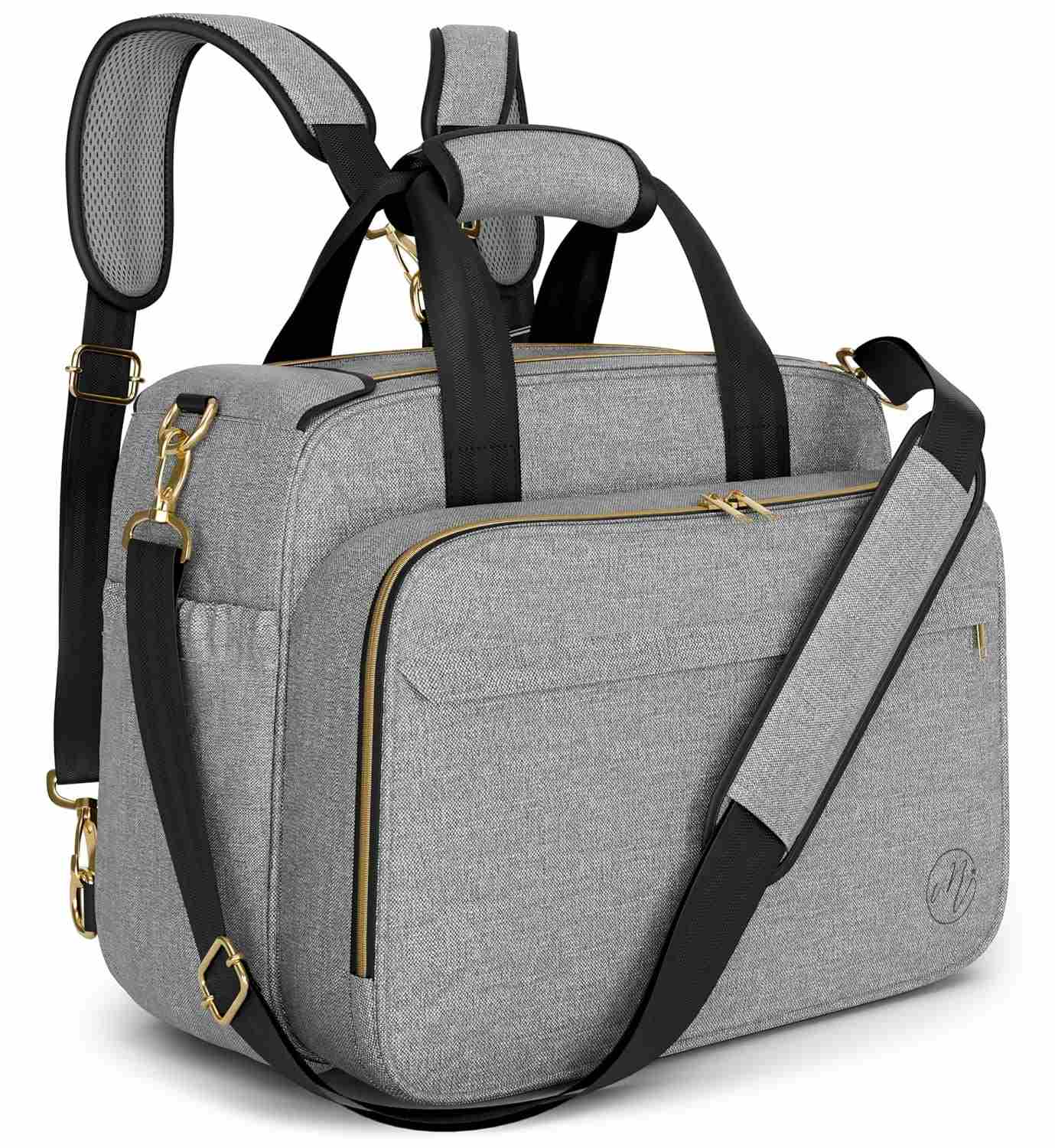 Mellories 4 in 1 Convertible Diaper Bag