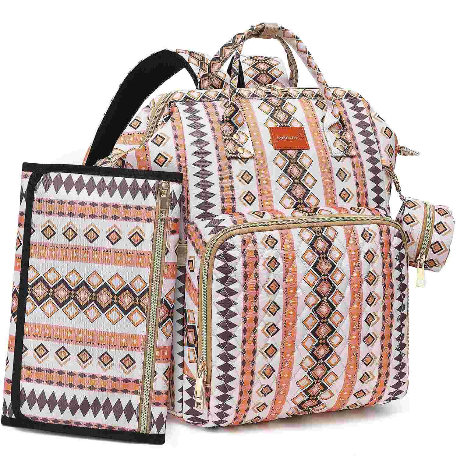 ROSEGIN Western Boho Diaper Bag
