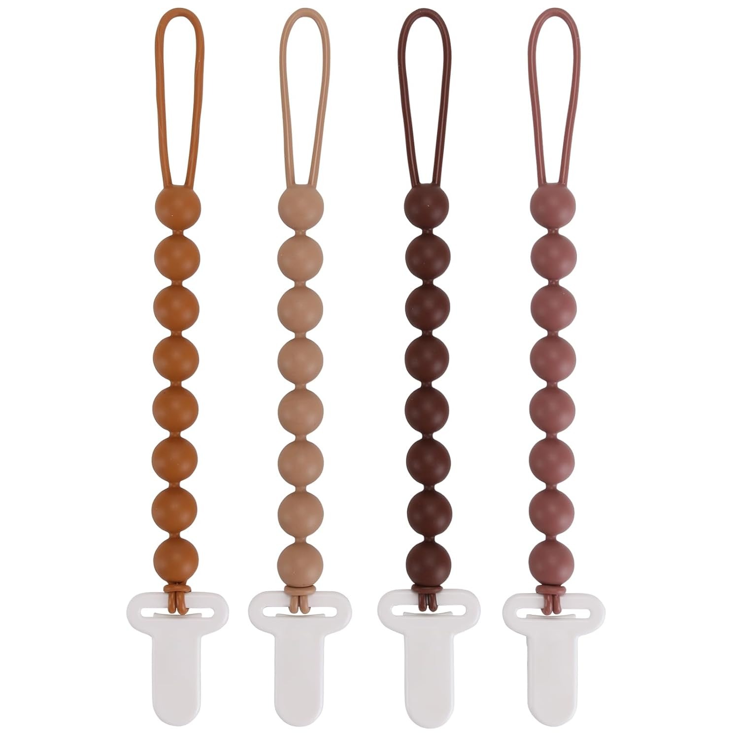 Slotic Silicone Pacifier Clips