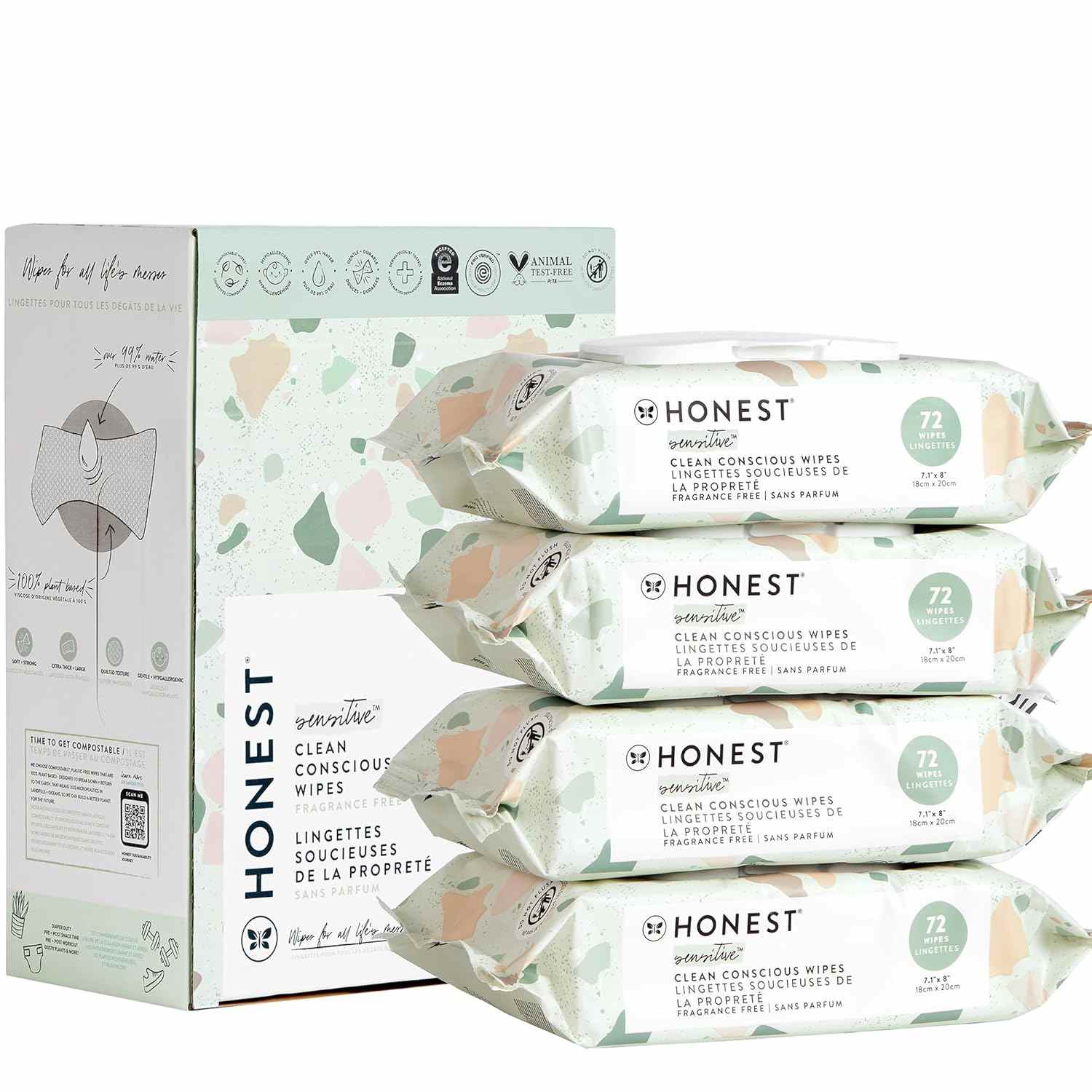The Honest Company Natural Baby Wipes
