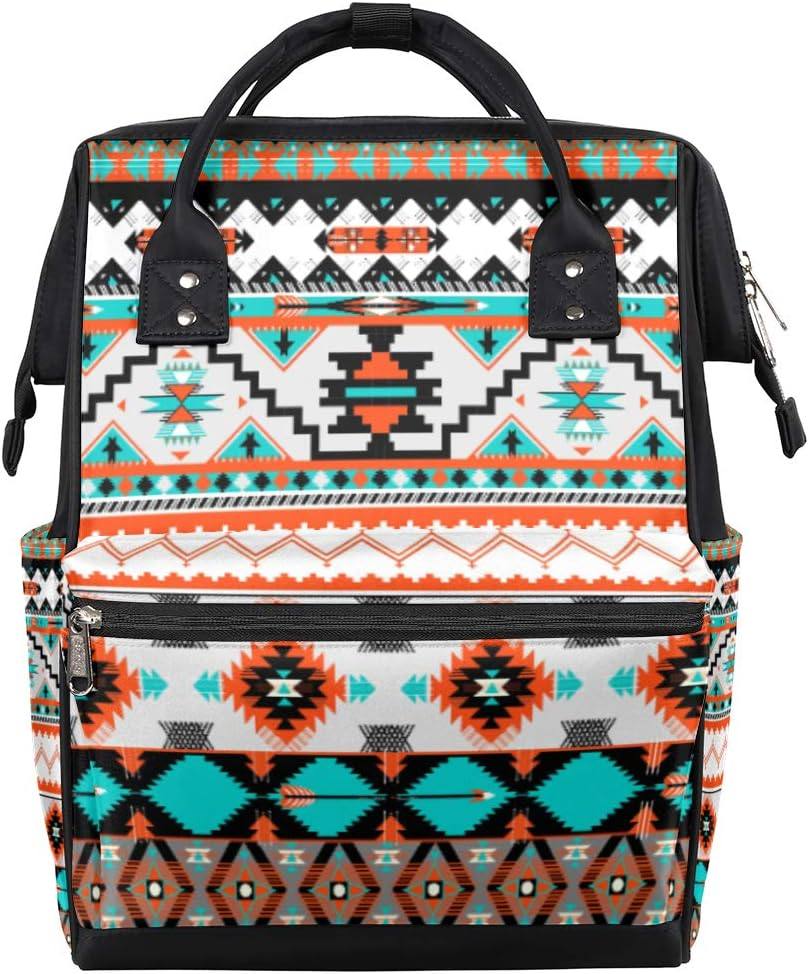 TropicalLife Ethnic Geometric Diaper Backpack