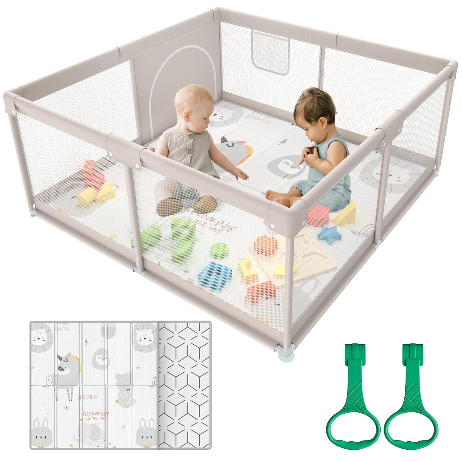 ZEEBABA Baby Playpen