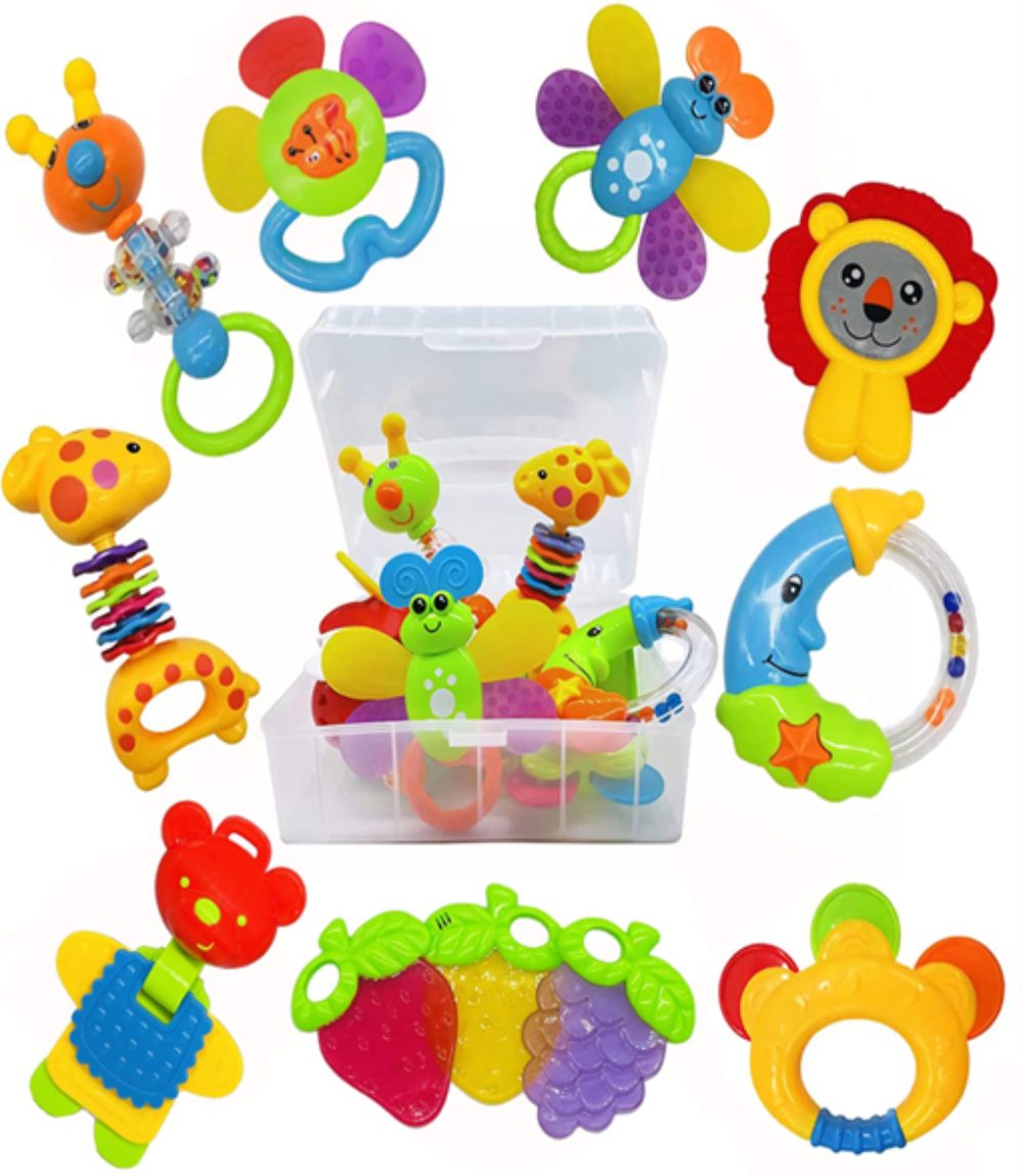 aiviai baby rattle set