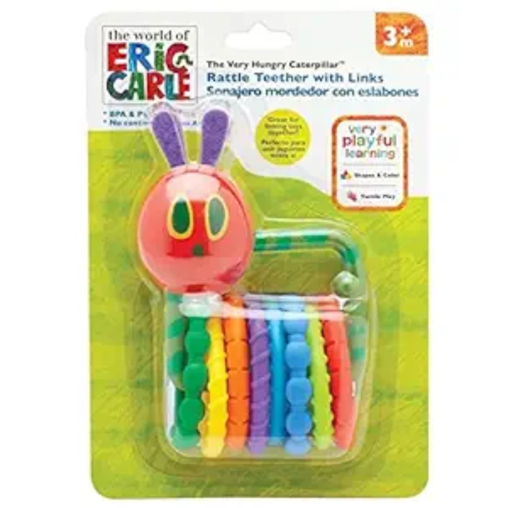 eric carle caterpillar rattle