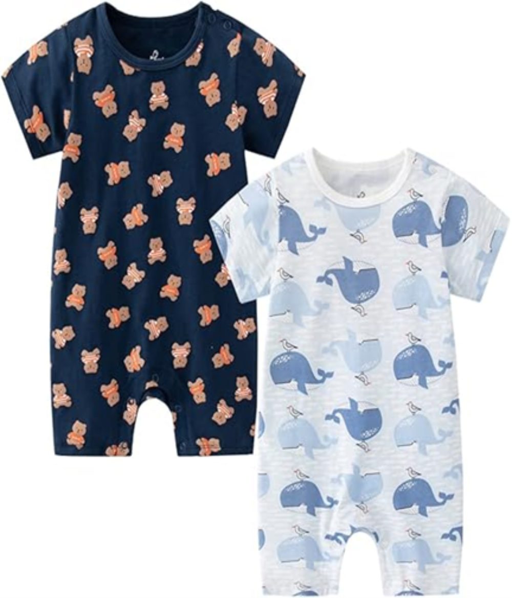 honestbaby organic romper set