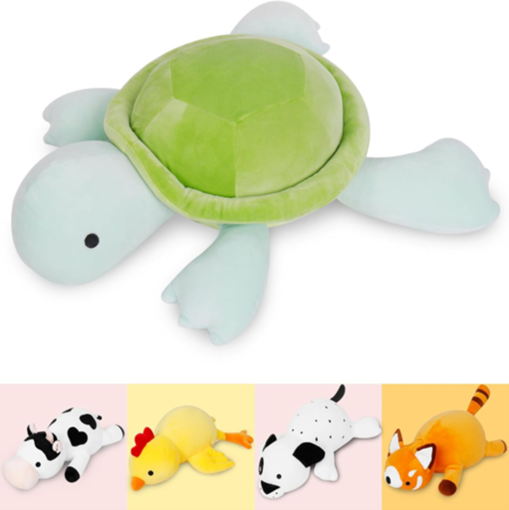 ideameme turtle weighted plush
